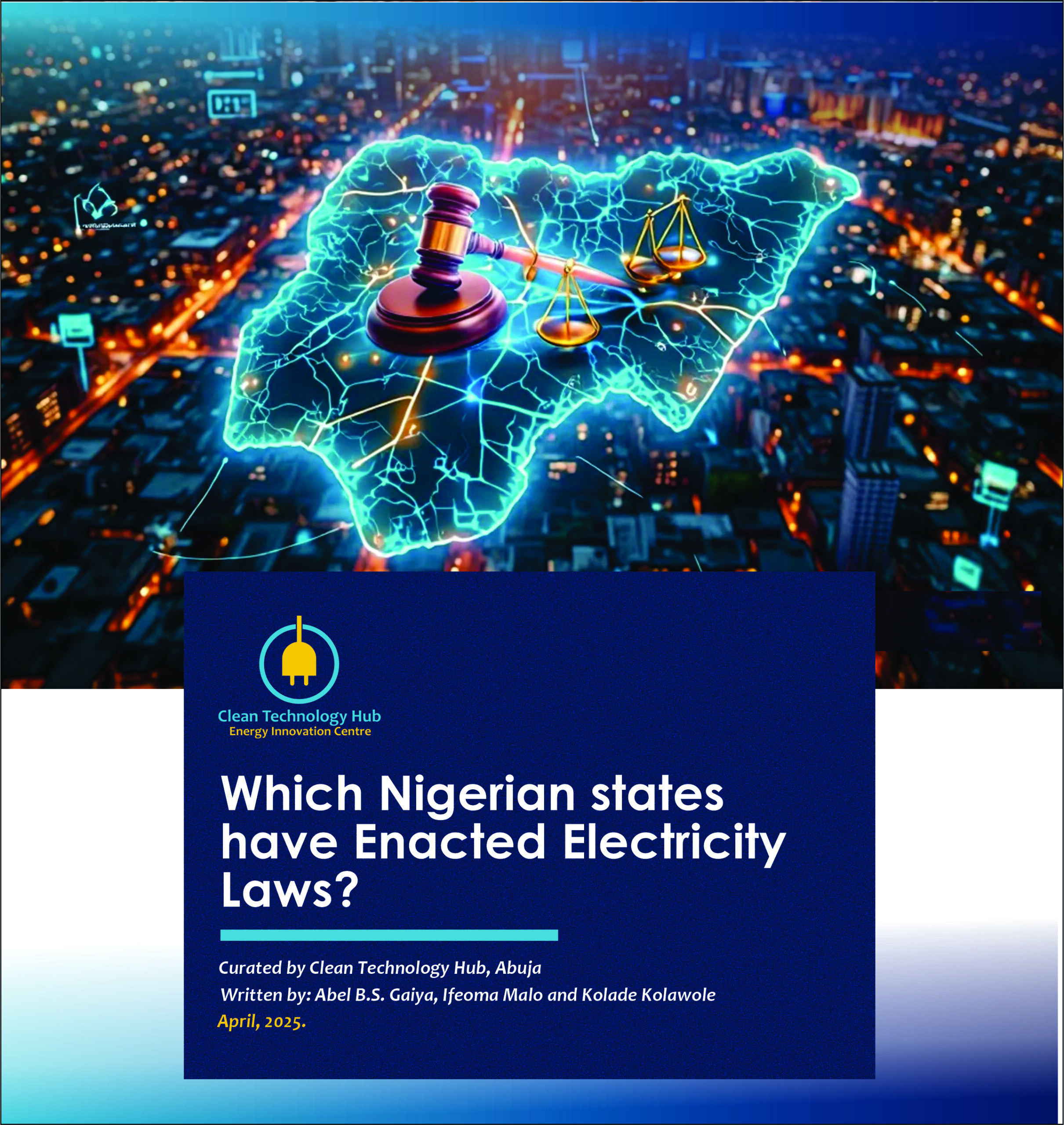 Which Nigerian States have Enacted Electricity Laws cover